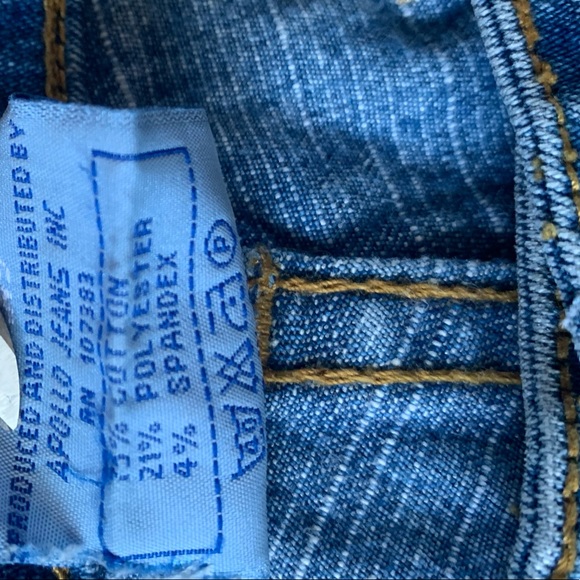 9 for $10 M&M Apollo Floral Print Jeans Embroidered Western Rodeo Denim 13/14 - Picture 14 of 15